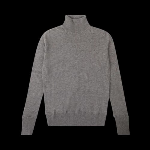 Amiri Cashmere Knit Turtleneck Sweater 'Grey'