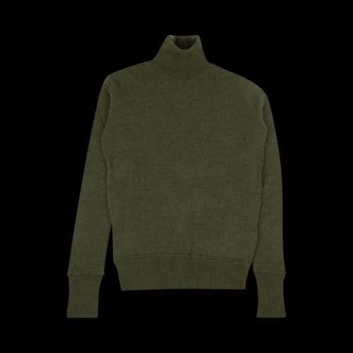 Amiri Knitted Turtleneck Shirt 'Green'