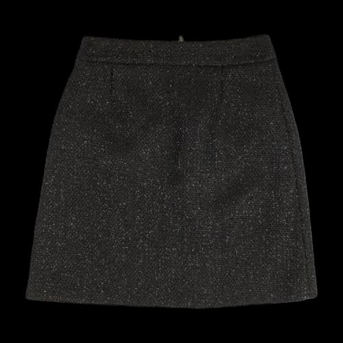 Amiri Boucle Mini Skirt 'Black'