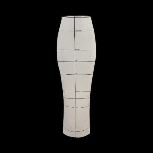 Vetements Mannequin Knitted Long Skirt 'Beige'