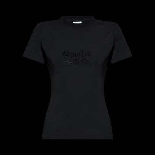 Vetements Spoiled By God Fitted T-Shirt 'Black'