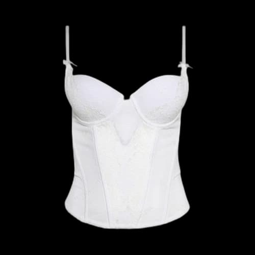 Vetements Corset Top 'White'