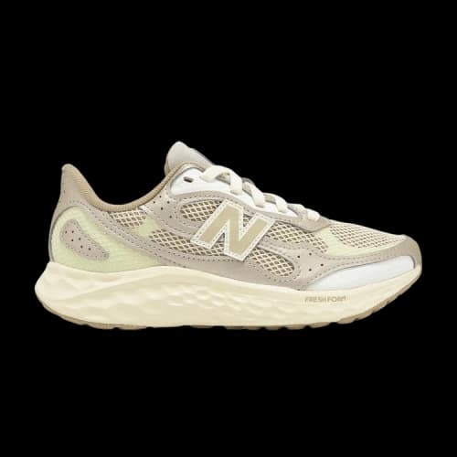 New Balance Fresh Foam Arishi V4 Tiralux D Wide 'Incense Angora Light Gold Metallic' (Women's)