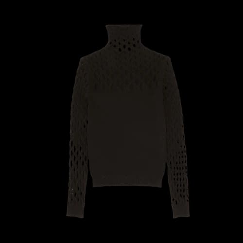 Valentino Stretched Viscose Top 'Black'