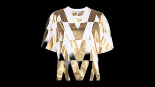 Valentino Women's Logo-Print T-Shirt White