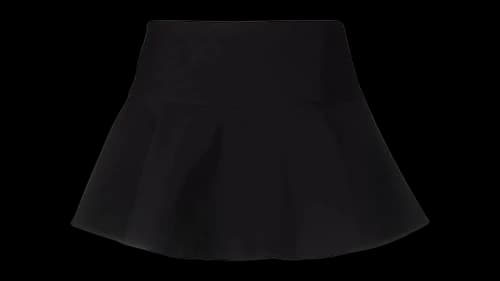 Valentino Women's Garavani Flared-Effect Mini Skirt Black