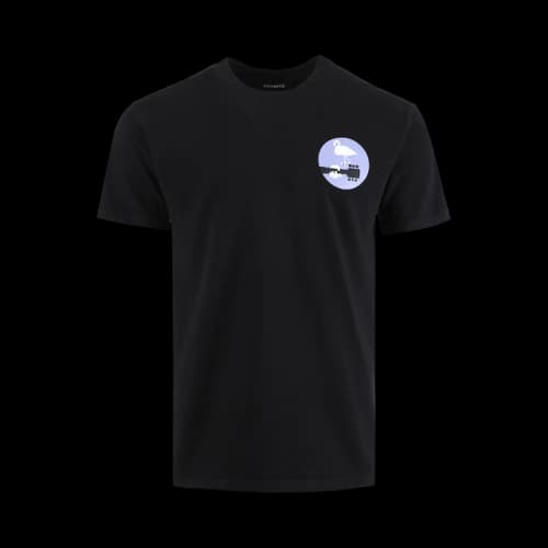 Nahmias x Webster Flamingo Guitar Tee 'Black'