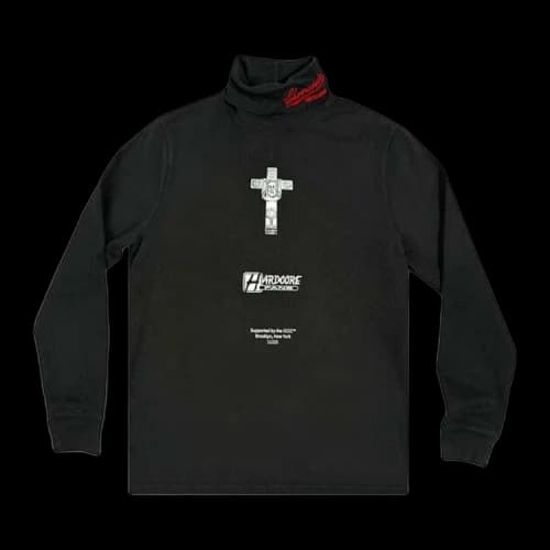 Willy Chavarria Hardcore Turtleneck 'Black'