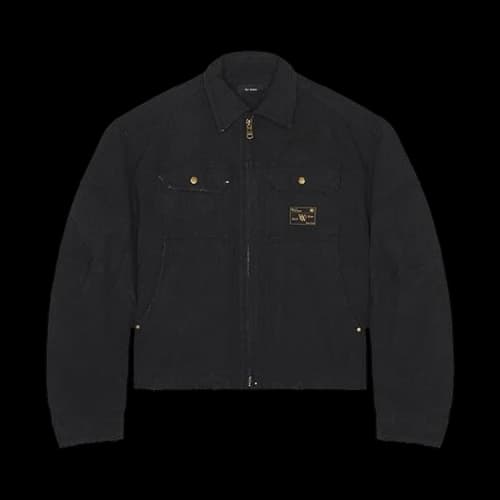 Willy Chavarria Stockton Work Jacket 'Black'