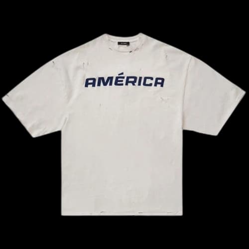 Willy Chavarria America Northsider Tee 'White'