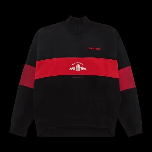 Willy Chavarria Casa De Chavarria Crewneck Sweater 'Black'