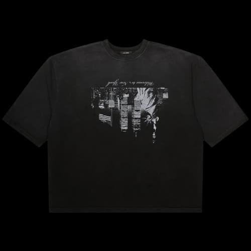 Willy Chavarria Welcome To NY Buffalo Tee 'Black'