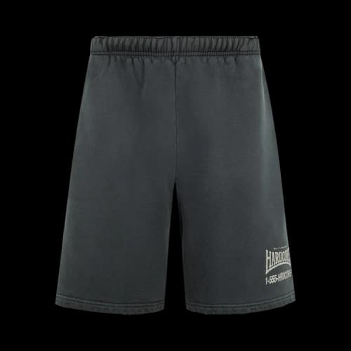 Willy Chavarria Hardcore Buffalo Sweatshort 'Black'