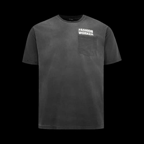Willy Chavarria Fashion Worker Easy Tee 'Black'
