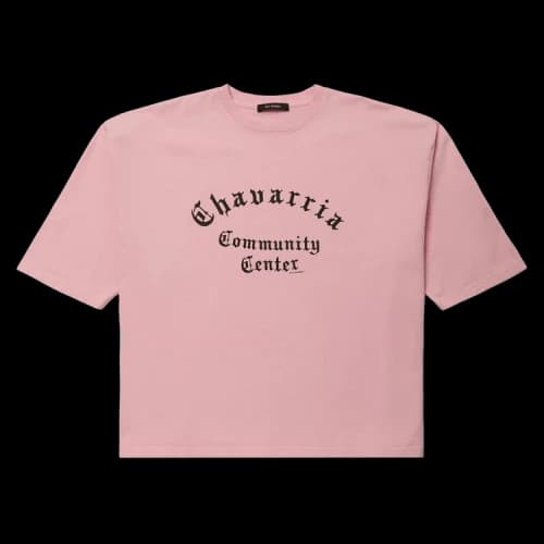 Willy Chavarria Community Center Buffalo Tee 'Chicle'