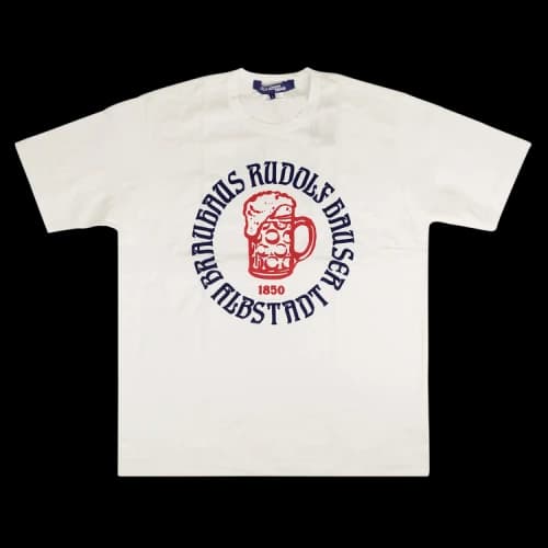Junya Watanabe Beer T-Shirt 'White'