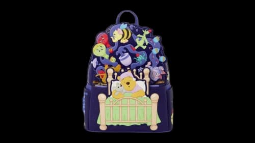 Loungefly Disney D23 Exclusive Winnie the Pooh Heffalumps & Woozles Mini Backpack Multi