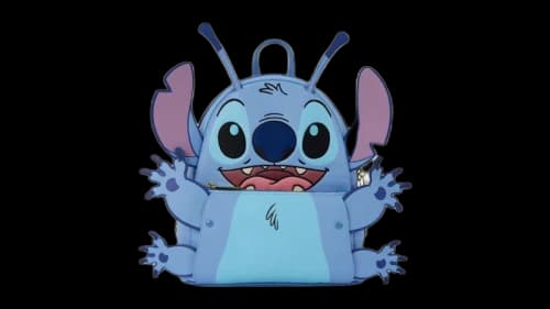 Loungefly Disney D23 Exclusive Stitch 626 Cosplay Mini Backpack Blue