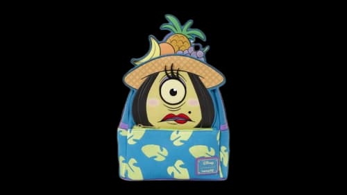 Loungefly Disney D23 Exclusive Lilo & Stitch Pleakley in Disguise Cosplay Mini Backpack Multi