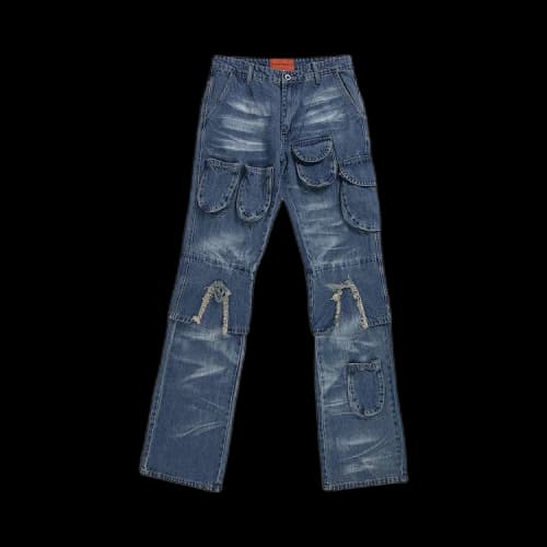 Who Decides War Arch Knee Pocket Denim 'Sky'
