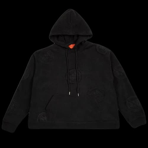 Who Decides War Anti 666 Logo Hooded Sweatshirt 'Black'