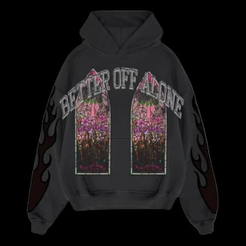 Who Decides War x A Boogie Wit Da Hoodie Better Off Alone Hoodie 'Black'