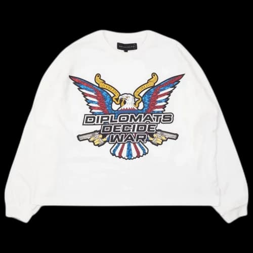 Who Decides War Diplomats Decide Crewneck 'Cloud'