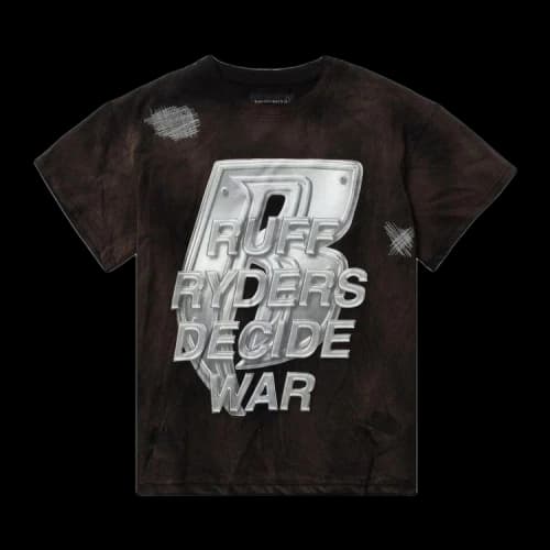 Who Decides War Ruff Ryders Short-Sleeve Tee 'Rust'
