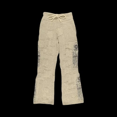 Who Decides War Waffle Window Sweatpant 'Ivory'