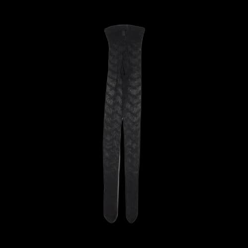 Vetements Monogram Knit Logo Tights 'Black'