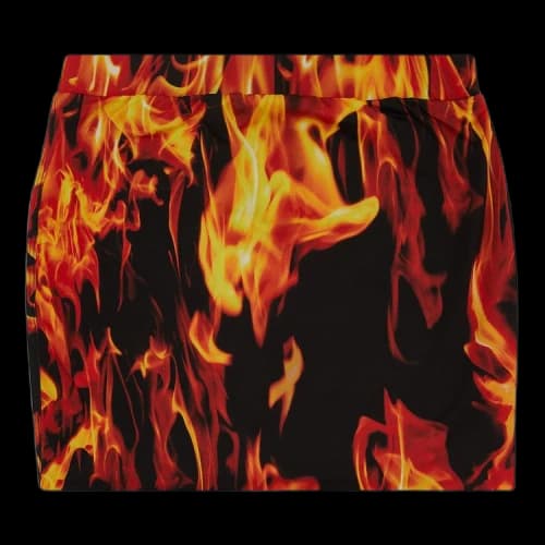 Vetements Fire Mini Skirt 'Fire'