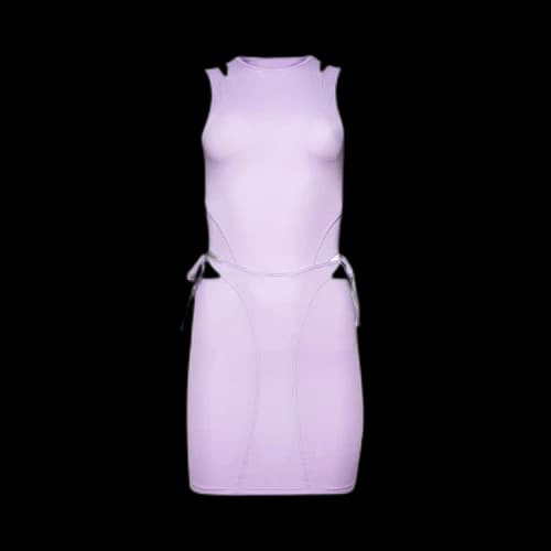 Vetements Deconstructed Bikini Dress 'Lilac'