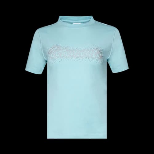 Vetements Bling Logo Fitted T-Shirt 'Mint'