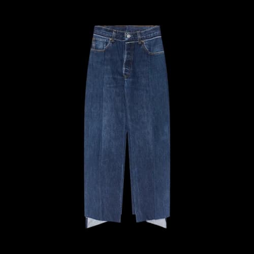 Vetements Iconic Cut-Up Jeans 'Blue'