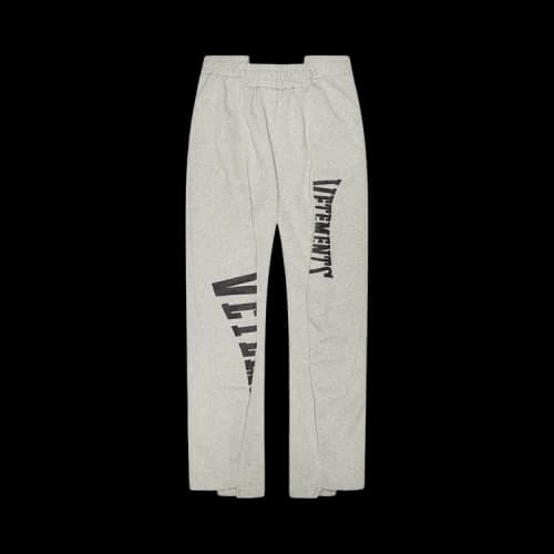 Vetements Cut-Up Sweatpants 'Grey'