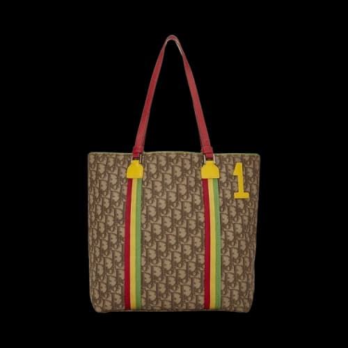 Kith Wgaca Dior Rasta Trotter Tote Bag 'Brown'