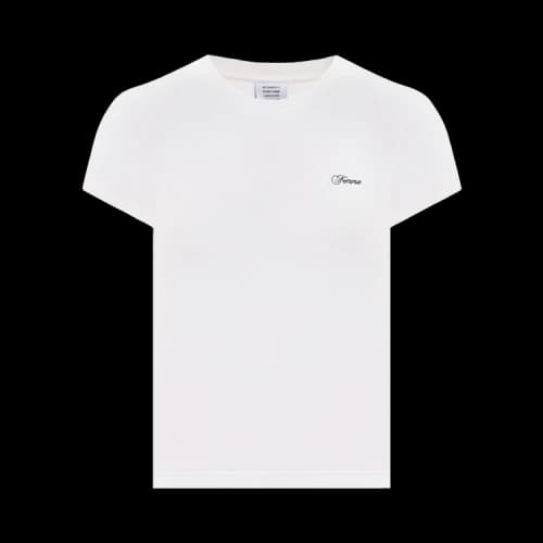 Vetements Femme Fitted T-Shirt 'White'