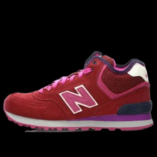 New Balance 574 Series Mid Retro Mid-Top Pink/Red (Women's)