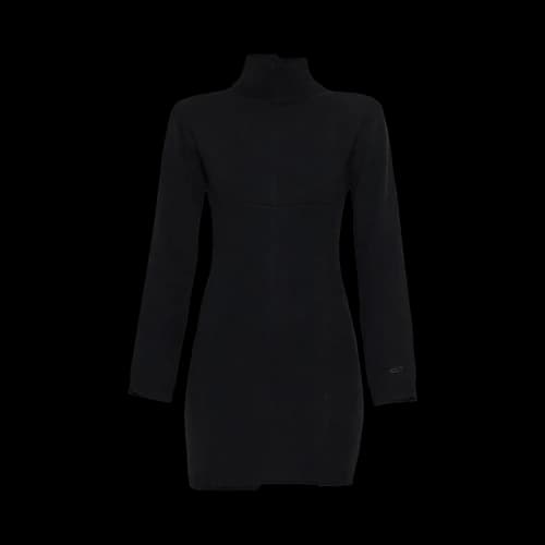 Vetements Cut-Up Knitted Mini Dress 'Black'