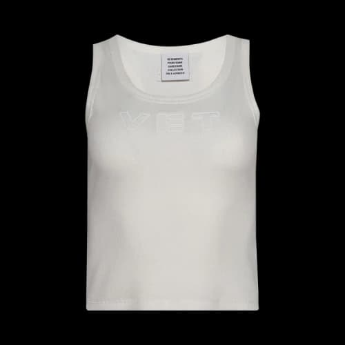 Vetements Vet Tank Top 'White'