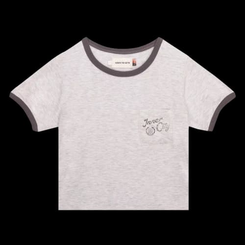 Honor The Gift Neighborhood Pocket T-Shirt 'Bone'