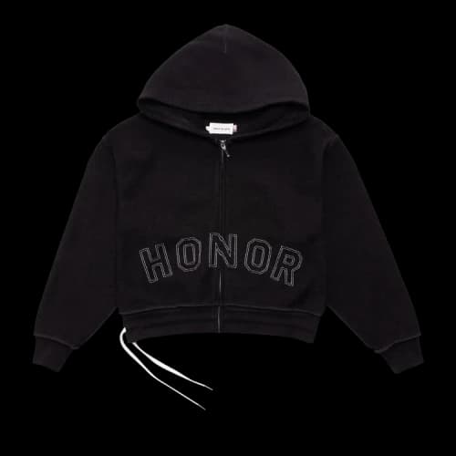Honor The Gift Reversed Honoree Full Zip Hoodie 'Black'
