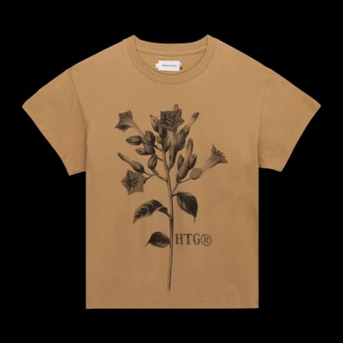 Honor The Gift Tobacco Flower Short-Sleeve Tee 'Tan'