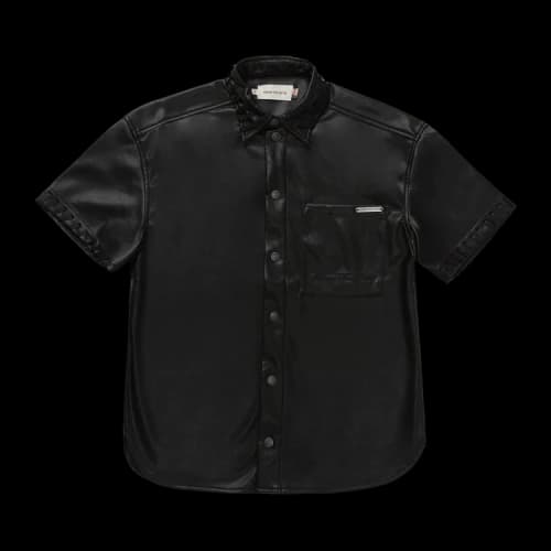 Honor The Gift Vegan Leather Box Shirt 'Black'