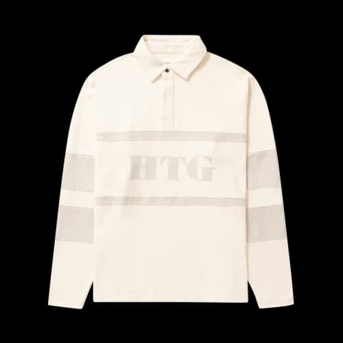 Honor The Gift Oversized Rugby Top 'Bone'