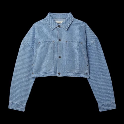 Honor The Gift INC Cropped Shop Jacket 'Blue'