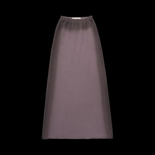 Honor The Gift Spray Fleece Maxi Skirt 'Black'