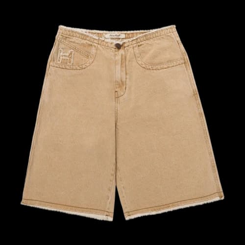 Honor The Gift Raw Edge Baggy Short 'Tan'