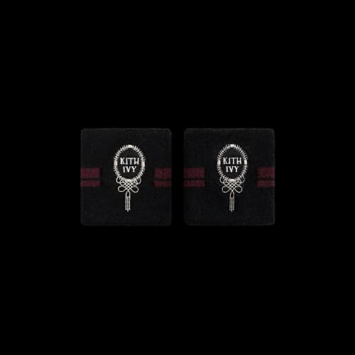Kith Ivy For Wilson Terry Stripe Wristbands 'Black'