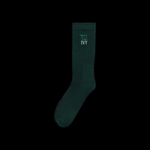 Kith Ivy For Wilson Performance Crew Socks 'Ivy Green'